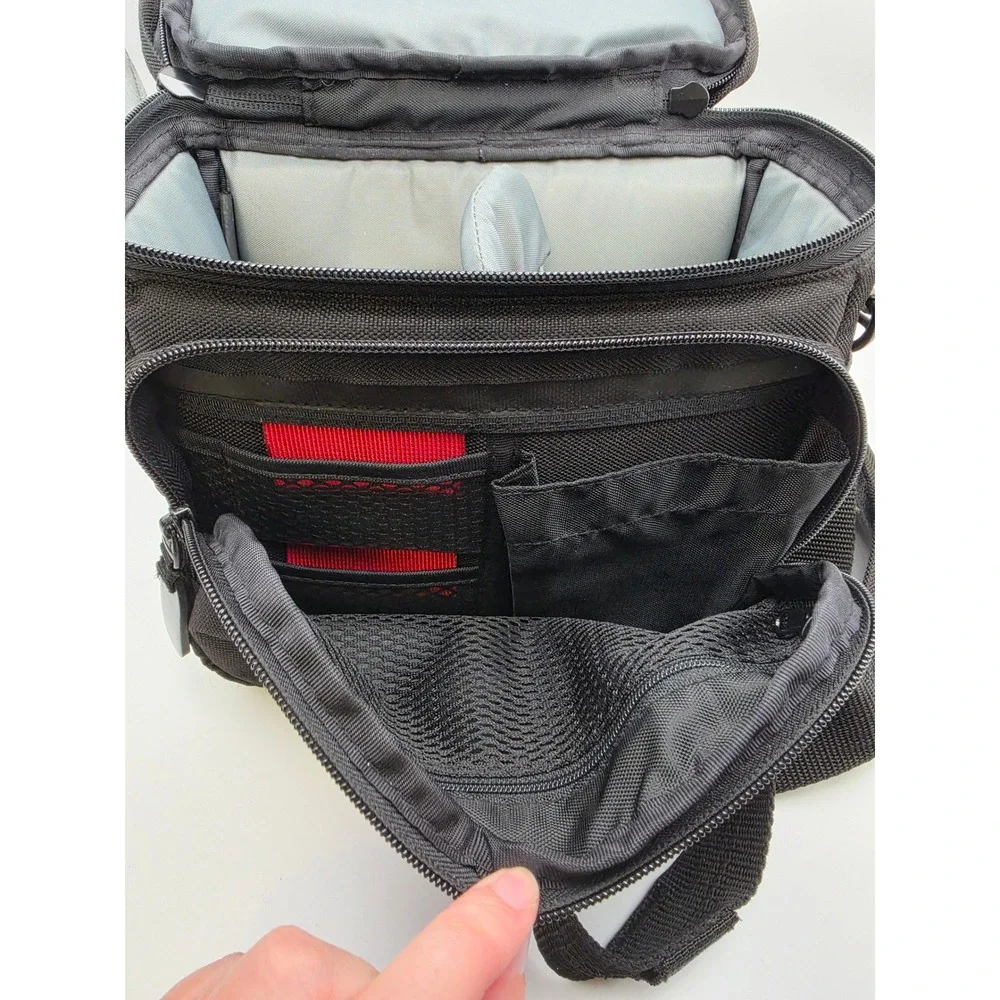 Tamrac Photo-Video 1 Camera Bag Black Padded Shoulder Belt Case Vintage
